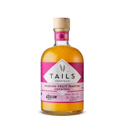 TAILS Cocktail &Agrave; Base De Vodka Fruit Passion  - La Bouteille De 50cl