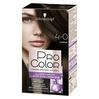 SCHWARZKOPF Coloration Permanente Ch&acirc;tain 4.0  - La Boite 166,8 Ml