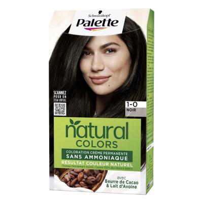 SCHWARZKOPF PALETTE Coloration permanente Natural Colors 1-0 Noir