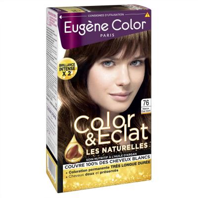 EUGENE COLOR Eug&egrave;ne Color Cr&egrave;me Colorante Permanente, Marron clair dor&eacute;, 135ml