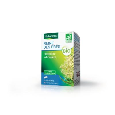 NATURLAND  Reine des Pr&eacute;s Bio 75 V&eacute;g&eacute;caps - Bo&icirc;te 75 v&eacute;g&eacute;caps