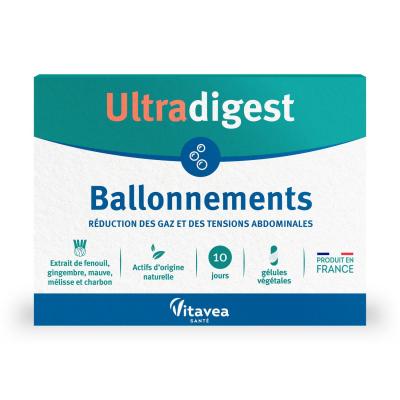 VITAVEA  UltraDigest Ballonnements 30 g&eacute;lules