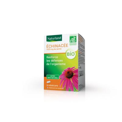 NATURLAND  &Eacute;chinac&eacute;e Bio 75 V&eacute;g&eacute;caps - Bo&icirc;te 75 v&eacute;g&eacute;caps