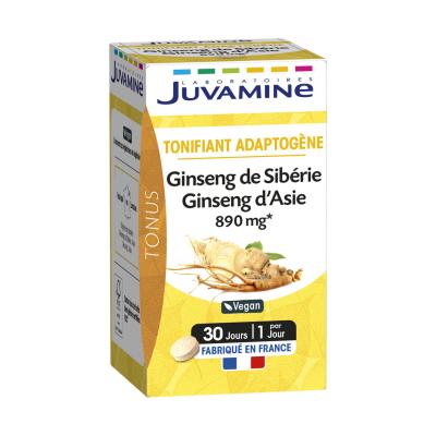 JUVAMINE  Ginseng Max Vitalit&eacute; 30 Comprim&eacute;s - Pot 30 comprim&eacute;s
