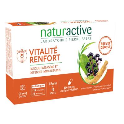 NATURACTIVE  Vitalit&eacute; Renfort 30 G&eacute;lules