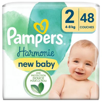 PAMPERS  Couches culottes T2 - Le paquet de 48 couches