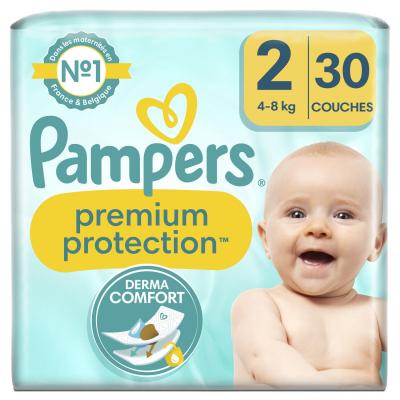 PAMPERS  Couches Premium Protection T2 30uts
