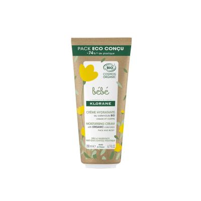 KLORANE  B&eacute;b&eacute; Cr&egrave;me Hydratante Calendula Bio 200 ml - Tube 200 ml