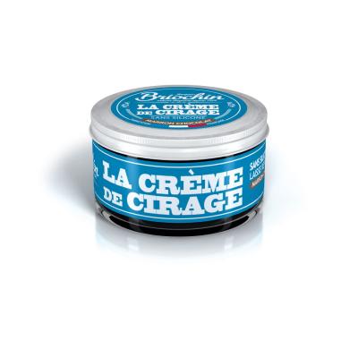 BRIOCHIN Cr&eacute;me de cirage marron chocolat,  (50 ml) 