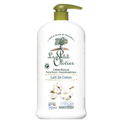 LE PETIT OLIVIER  Cr&egrave;me de Douche Hydratante & Nourrissante Lait de