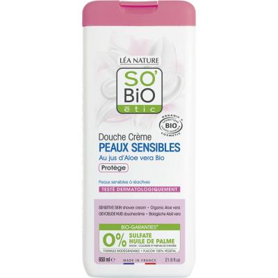 LEA NATURE SO BIO ETIC So Bio Etic Aloe Vera Protective Sensitive Skin Shower Gel 650ml