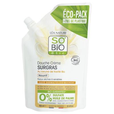 SO BIO ETIC So'Bio Recharge Gel Douche Nourrissant Ultra Riche Huile de Karit&eacute;