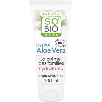 LEA NATURE SO BIO ETIC Cr&egrave;me Hydratante Bio de la Famille - Hydra Aloe Vera - SO'BiO &eacute;tic