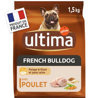 ULTIMA  Croquettes Formul&eacute; pour French Bulldog 1,5 kg