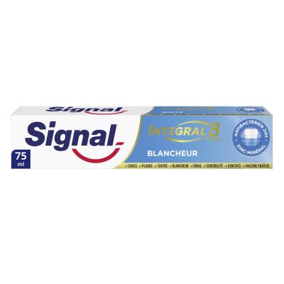 SIGNAL Dentifrice Integral 8 blancheur  le tube de 75 ml