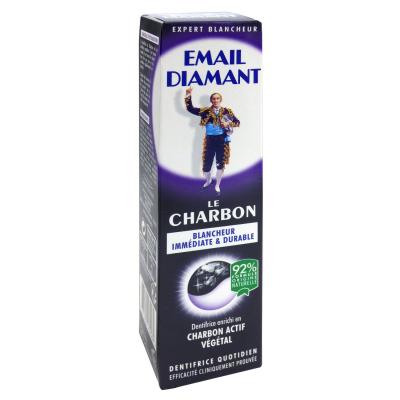 EMAIL DIAMANT Dentifrice Blancheur Le Charbon  - Le Tube De 75 Ml
