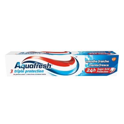 AQUAFRESH Dentifrice triple protection menthe fraiche