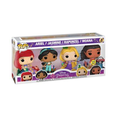  Figurine Pop Princesses Disney Funko - Pack 4