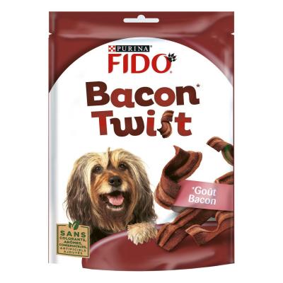 FIDO Friandises pour chien au bacon twist,  (120 g)