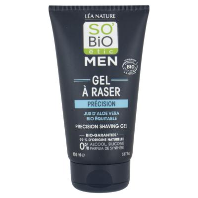 LEA NATURE SO BIO ETIC L&Eacute;A NATURE SO BiO &eacute;tic - Gel &agrave; raser Pr&eacute;cision, au jus d'aloe vera Bio 150 ml