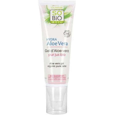 LEA NATURE SO BIO ETIC Gel Cr&egrave;me Au Jus D'aloe Vera Bio So'bio Etic - Le Tube De 125 Ml