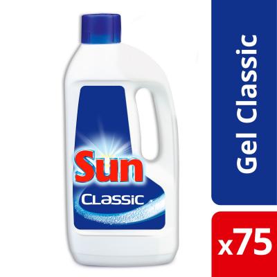 SUN  Liquide de Lavage Lave-Vaisselle Classic Standard, 75 lavages 1,5L
