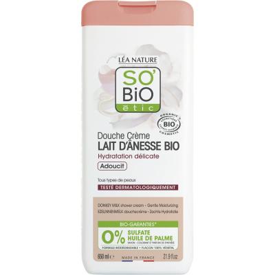 SO BIO ETIC So Bio &Eacute;tic Gel douche hydratant douceur Lait d'&acirc;nesse 650 ml