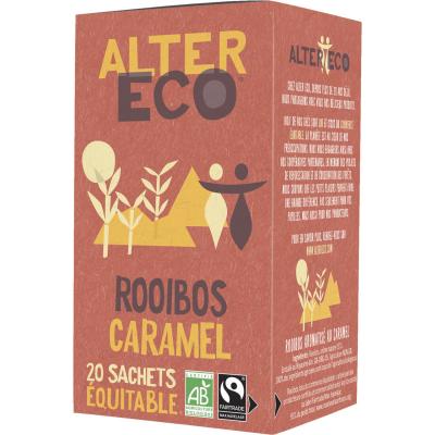 ALTER ECO Infusion Bio Rooibos Caramel  - La Boite De 20 Sachets - 40 G
