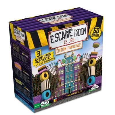 RIVIERA GAMES Jeu De Soci&eacute;t&eacute; Escape Edition Familiale 3  - La Boite