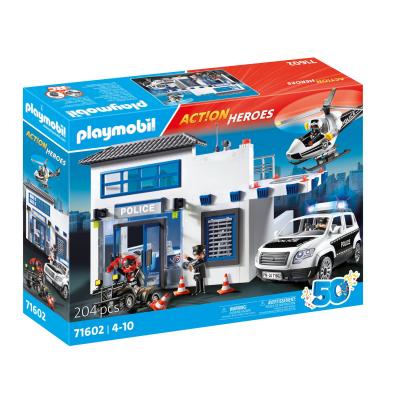 Playmobil 71602 - Poste De Police Et V&eacute;hicules