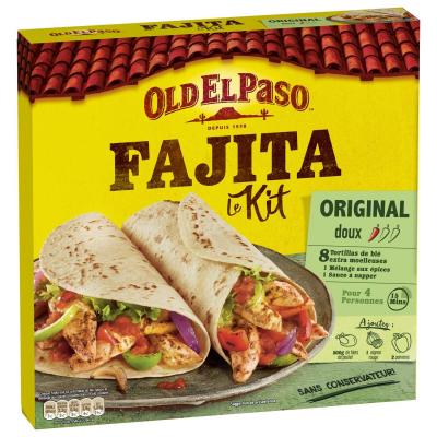 OLD EL PASO Kit Pour Fajitas De Bl&eacute;  - La Boite De 500 G