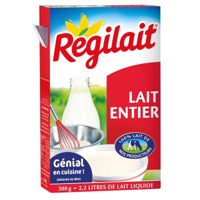 REGILAIT  Lait en poudre entier 300 g net - Lot de 4