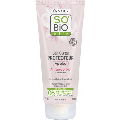 LEA NATURE SO BIO ETIC Lait Corps Bio &agrave; l'Amande - SO'BIO &eacute;tic