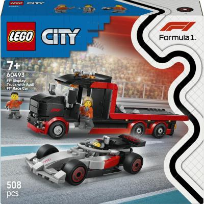 LEGO City 60493 Camion de F1 avec voiture de course de F1 Audi