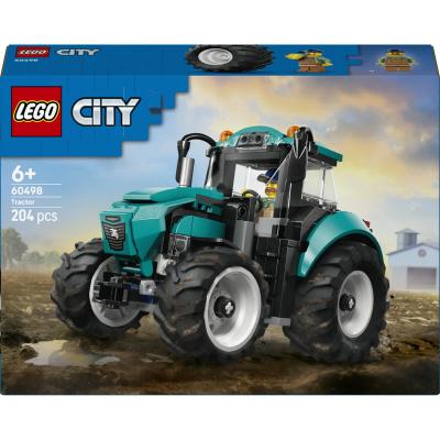 LEGO City 60498 Le Tracteur - Jeu de Construction pour Gar&ccedil;on ou Fille d&egrave;s 6 ans - Cadeau