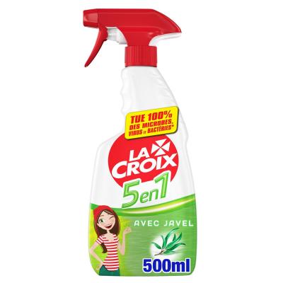 LA CROIX Javel d&eacute;sinfectant  5 en 1 - spray de 500 ml - 