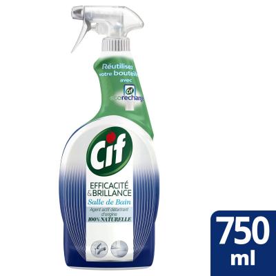 CIF Nettoyant M&eacute;nager Salle De Bain  - Le Spray De 750ml