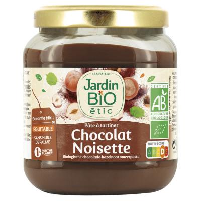 P&acirc;te &Agrave; Tartiner Chocolat Noisette Bio Jardin Bio Etic - Le Pot De 350g