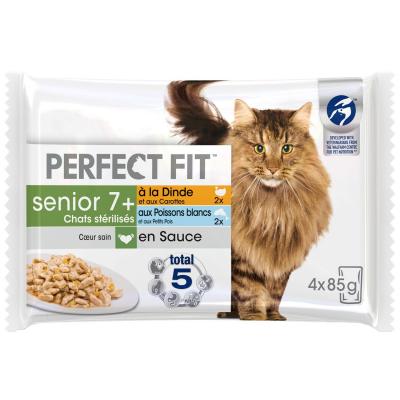 PERFECT FIT Patee fit poch seni 7+ 4x85gr