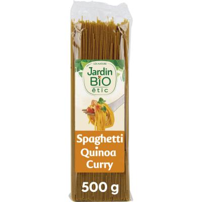 JARDIN BIO  spaghetti au quinoa curry curcuma bio - 500 g