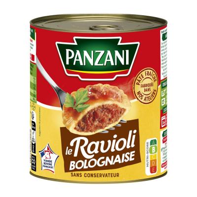 PANZANI Plat Cuisin&eacute; Ravioli Bolognaise  - La Bo&icirc;te De 800g