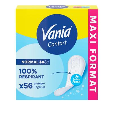 VANIA  Prot&eacute;g&eacute;-Slips Confort Fresh X56 - Bo&icirc;te 56 Prot&egrave;ge-Slips