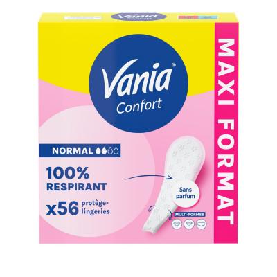 VANIA  protege-slips confort multiformes sans parfum x56