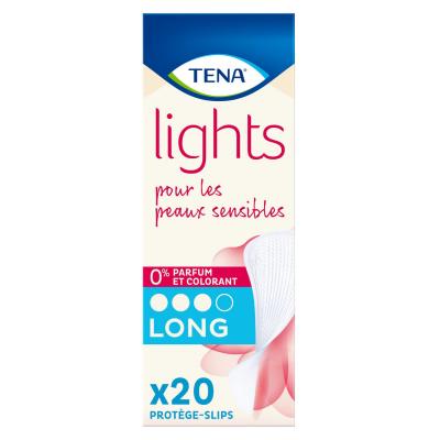 TENA  -  Lights Sensitive Long Prot&egrave;ge-slips &ndash; 20 pi&egrave;ces