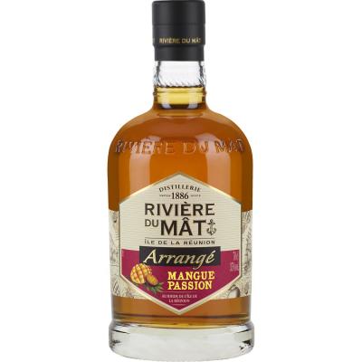 RIVIERE DU MAT Rhum Arrang&eacute; Mangue Passion  - La Bouteille De 70cl