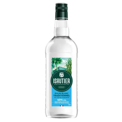 Rhum Blanc Traditionnel 40&deg; Isautier - La Bouteille De 70cl