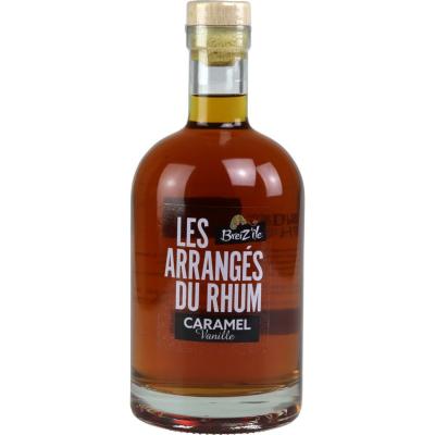  Breiz'&icirc;le Les Arranges du Rhum Caramel Vanille 700 ml