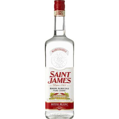 SAINT JAMES Rhum Royal Blanc Agricole  - La Bouteille De 1l