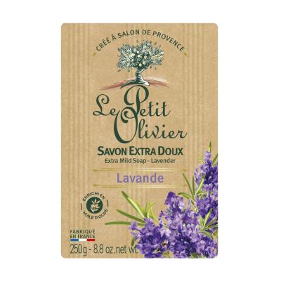 LE PETIT OLIVIER Savon Extra Doux Lavande  - Le Savon De 250 G