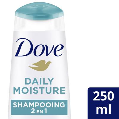 DOVE  Shampoing 2 En 1 - Tous Types De Cheveux - 250 Ml